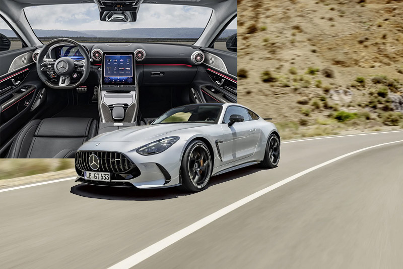 الكشف عن مرسيدس بنز AMG GT كوبيه 2024 الجديدة بقوة تصل إلى 585 حصان